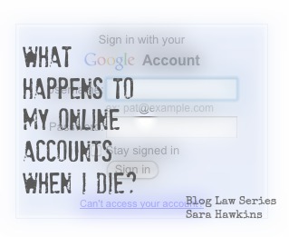 What happens to my online account when I die?