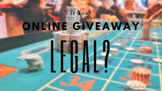 Is your online giveaway legal?