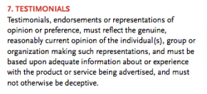 Canada Ad Standards Clause 7