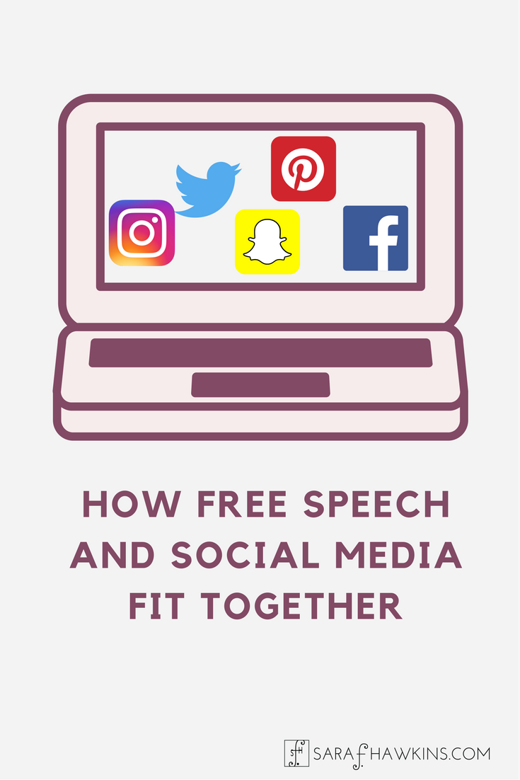 How Free Speech and Social Media Fit Together - Image Sized for Pinterest