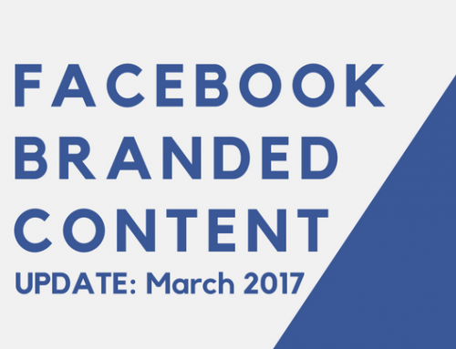 Facebook Branded Content Policy Update March 30 2017